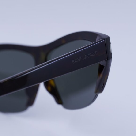 ?️ New Saint Laurent SL704 002 Sunglasses - Dark Havana Frame, Grey Lenses main image 6